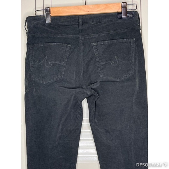 Anthro AG Adriano Goldschmied The Legging Super Skinny in Olive Size 27 Corduroy - Picture 4 of 8
